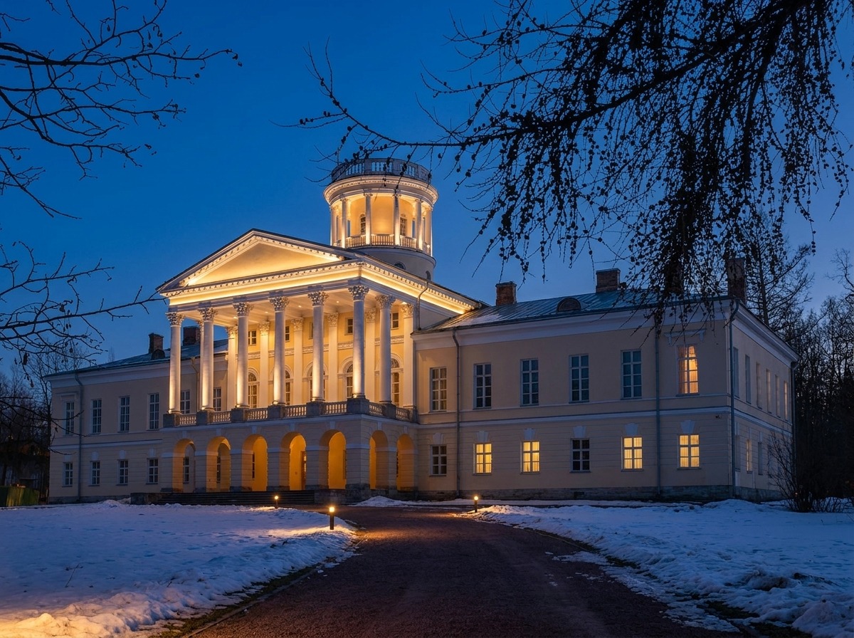 Вечерняя подсветка